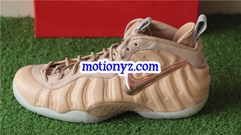 Nike Air Foamposite Pro PRM QS Vachetta Tan